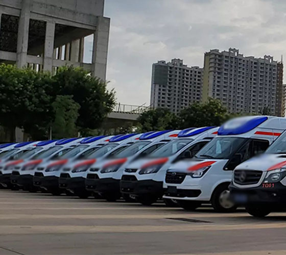 山南服务车队展示