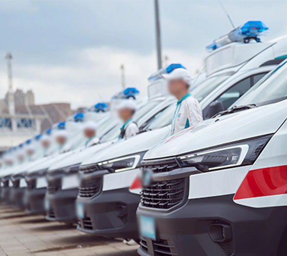 山南服务车队展示